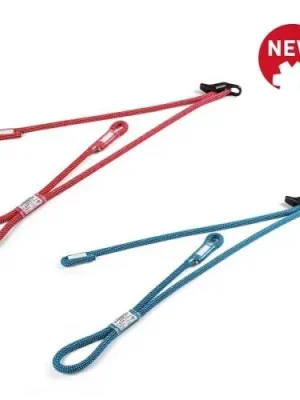 Nízká Cena Ocun SBEA Adjust TWIN 40/20-100cm červena/bíla